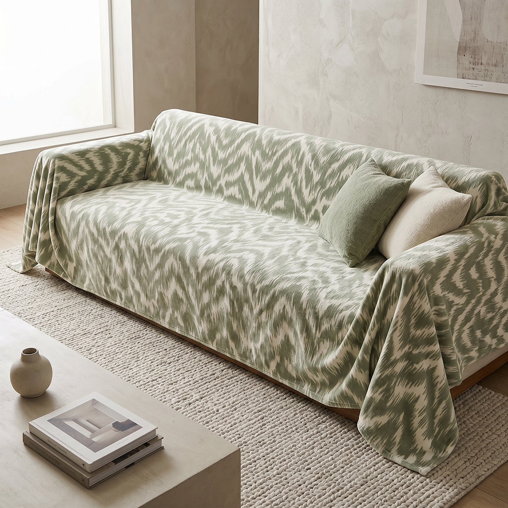 Wide Width Embossed Flannel Decorative Textured Premium Fabric - Image 3