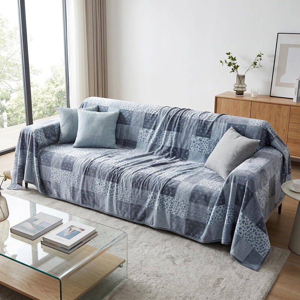 Flannel Sofa Cover Bedding Custom Warm Comfortable Fabric - Image 3
