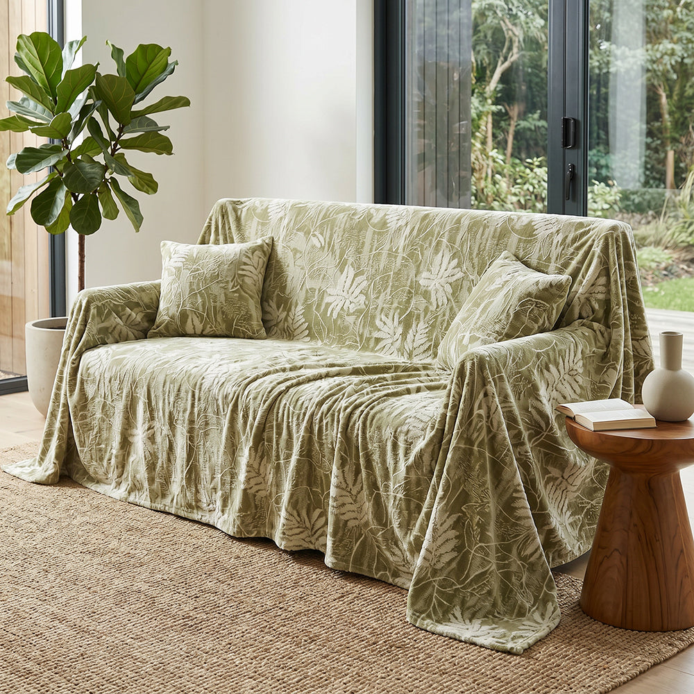 Rabbit Fur Look Embossed Home Decor Luxurious Textured Fabric - Image 3