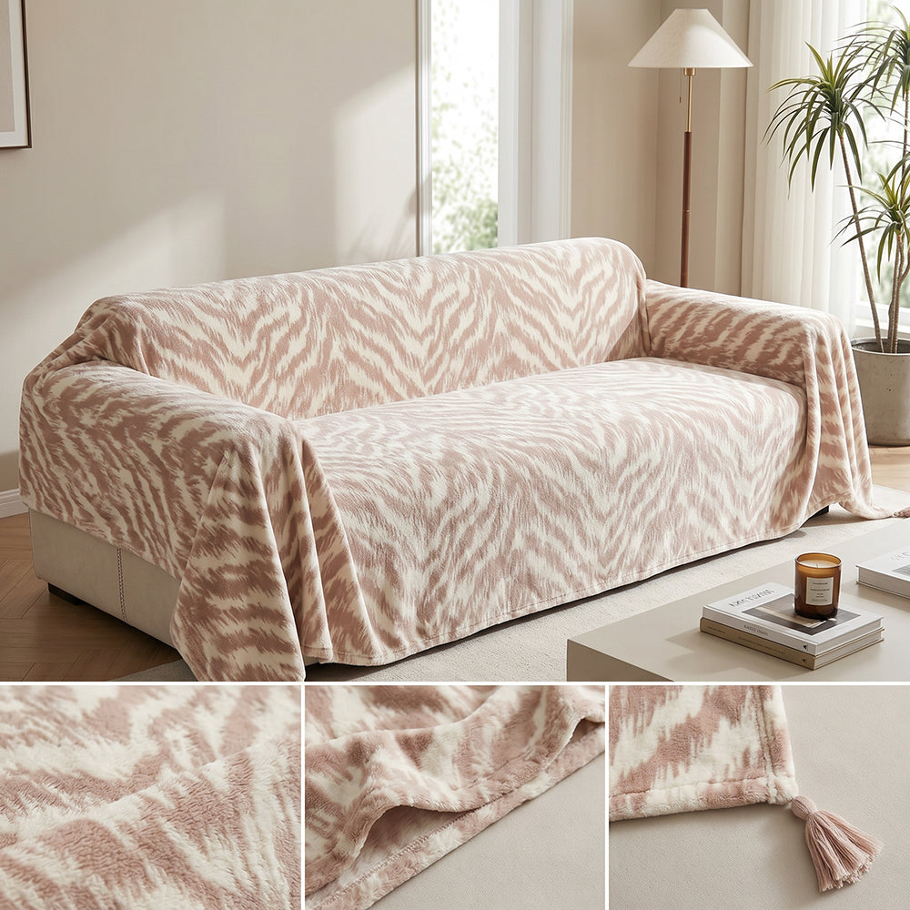 Premium Fleece Bedding Set Blanket Soft Warm Thick Fabric - Image 3