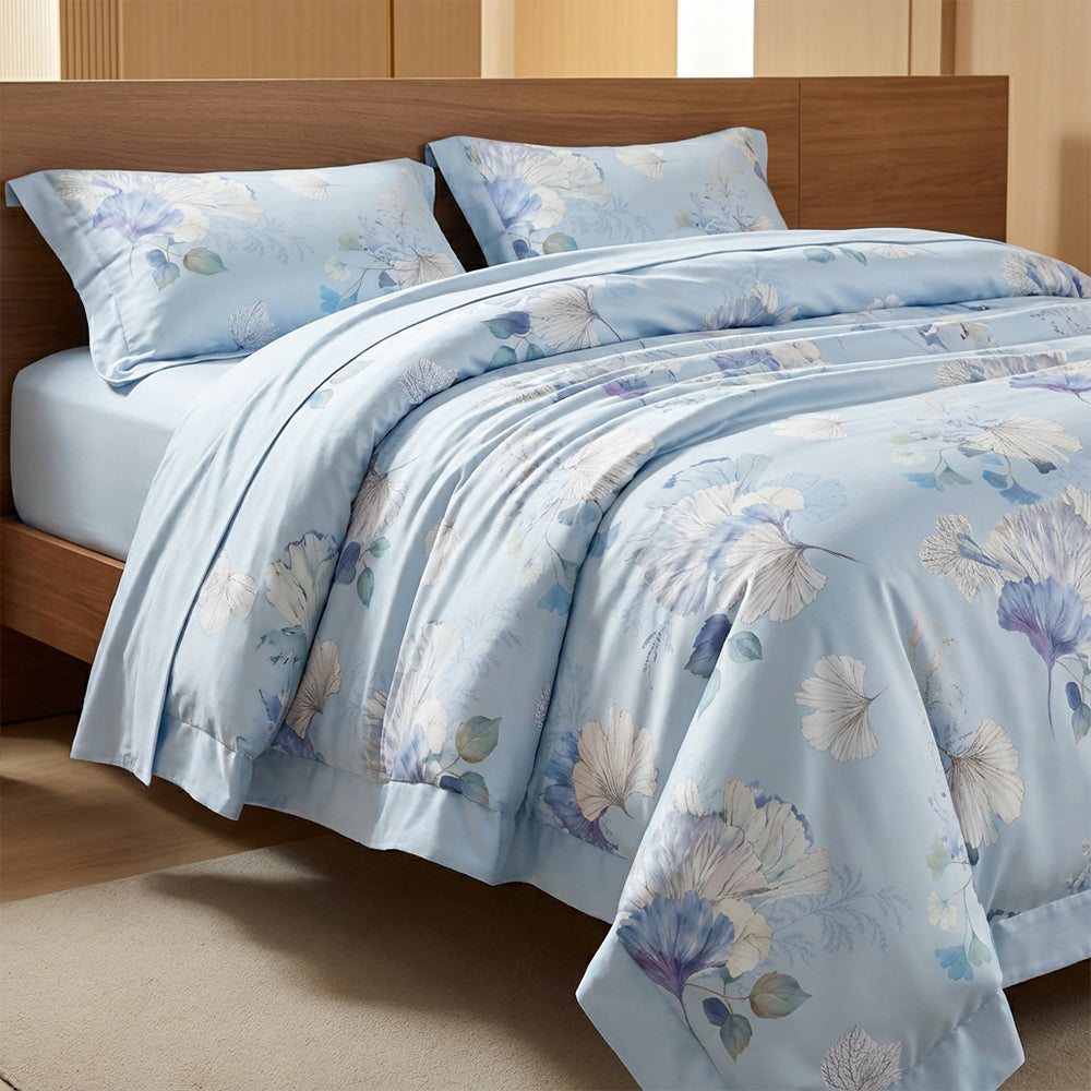 Premium Soft Skin Friendly Breathable Bamboo Fiber Bedding Fabric - Image 2