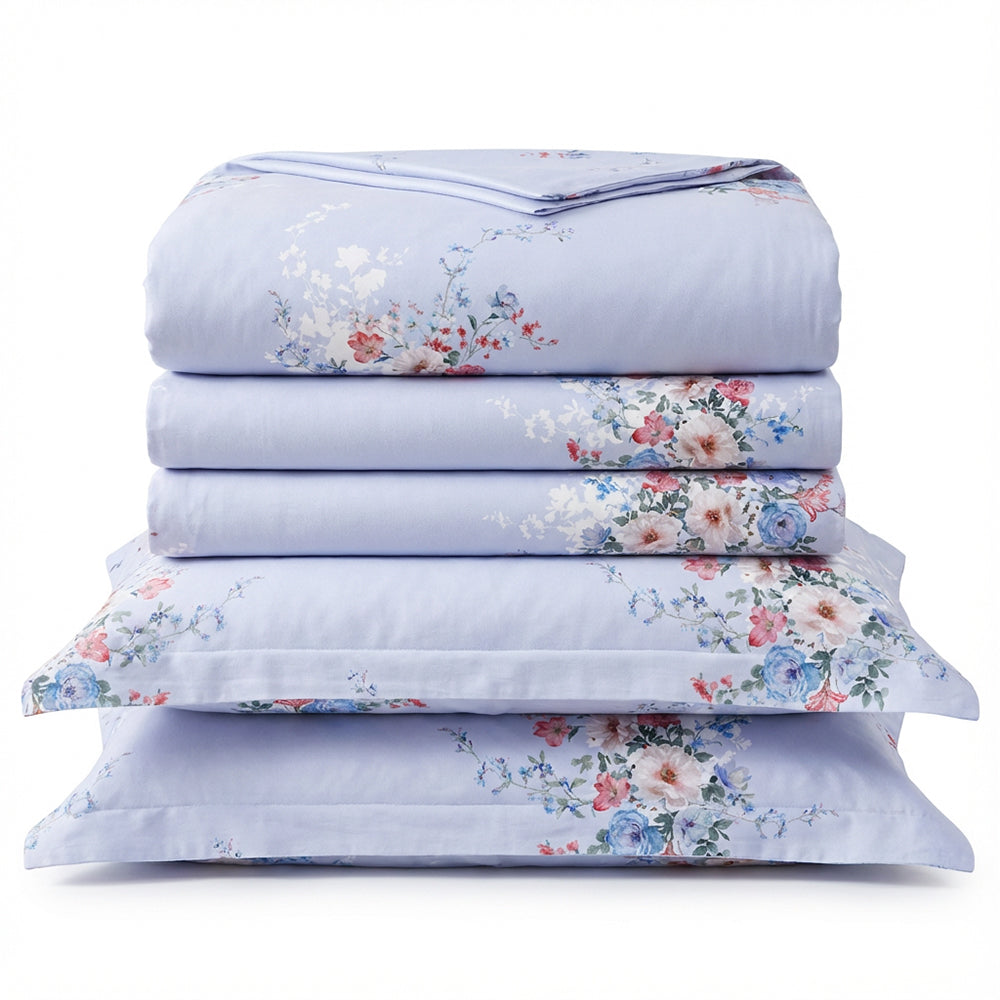 Cool Breathable Premium Bamboo Fiber Bedding Set Fabric - Image 2