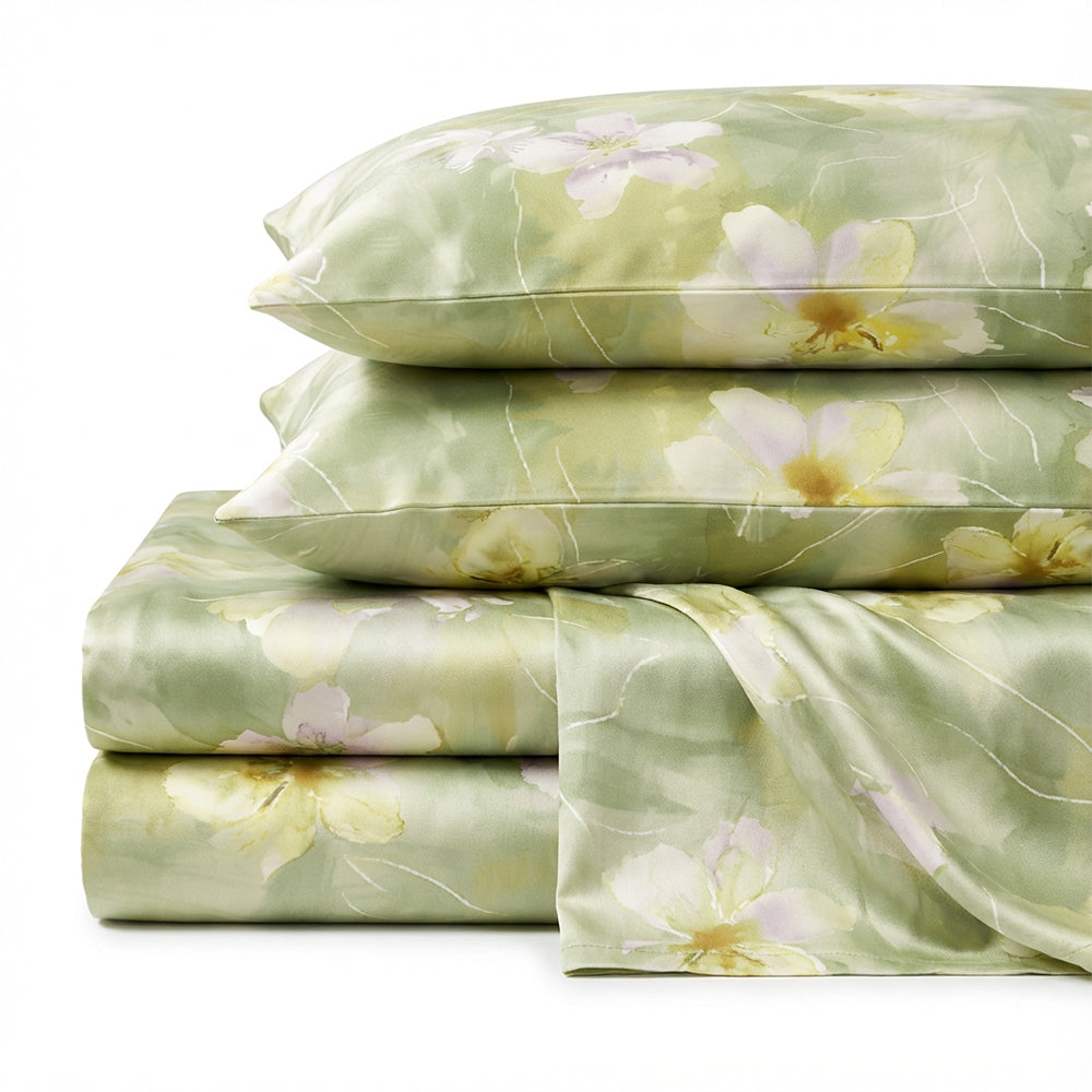 Fresh Cool Skin Friendly Comfortable Bamboo Fiber Sheet Fabric - Image 1
