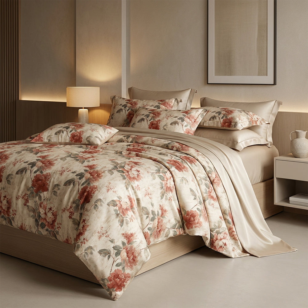 Luxury Soft Breathable Printable Polyester Lyocell Bedding Fabric - Image 2