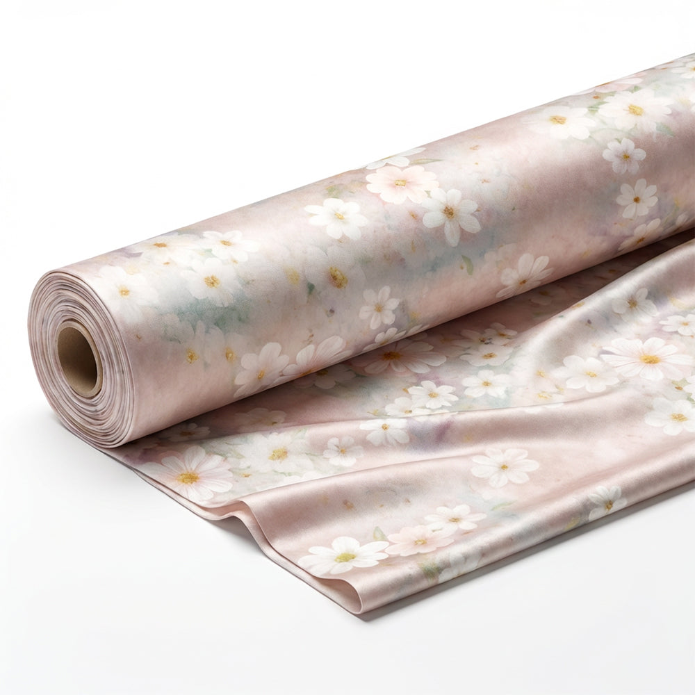 Custom Color Pattern Soft Polyester Lyocell Sheet Fabric - Image 1