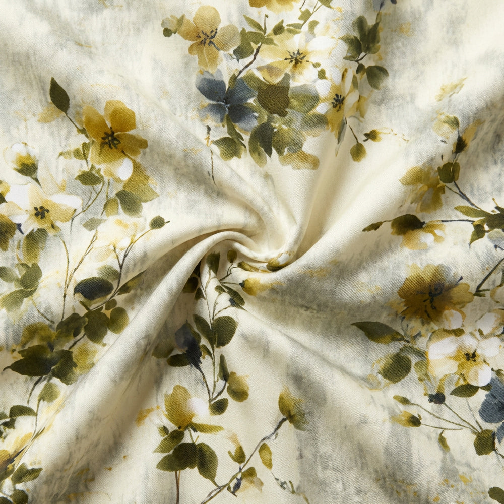 Fine Skin Friendly Smooth Cool Polyester Lyocell Duvet Fabric - Image 1