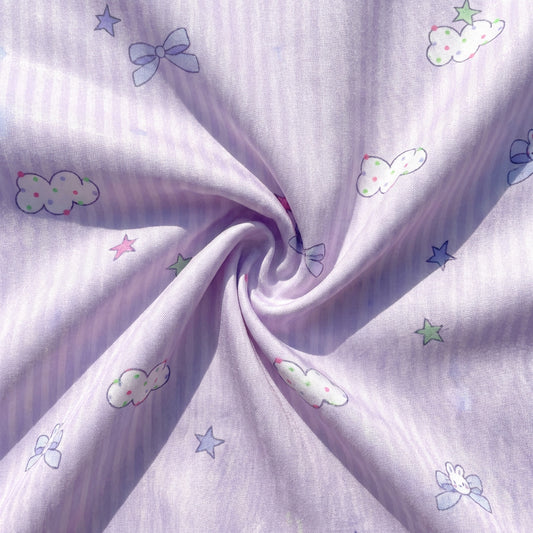 Lightweight Breathable Smooth Comfortable Polyester Lyocell Sheet Fabric - Image 1