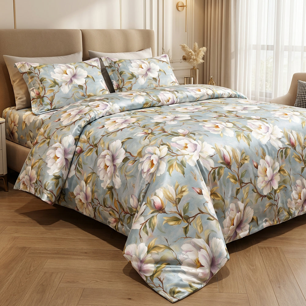 Soft Skin Friendly Printable Polyester Lyocell Bedding Set Fabric - Image 3