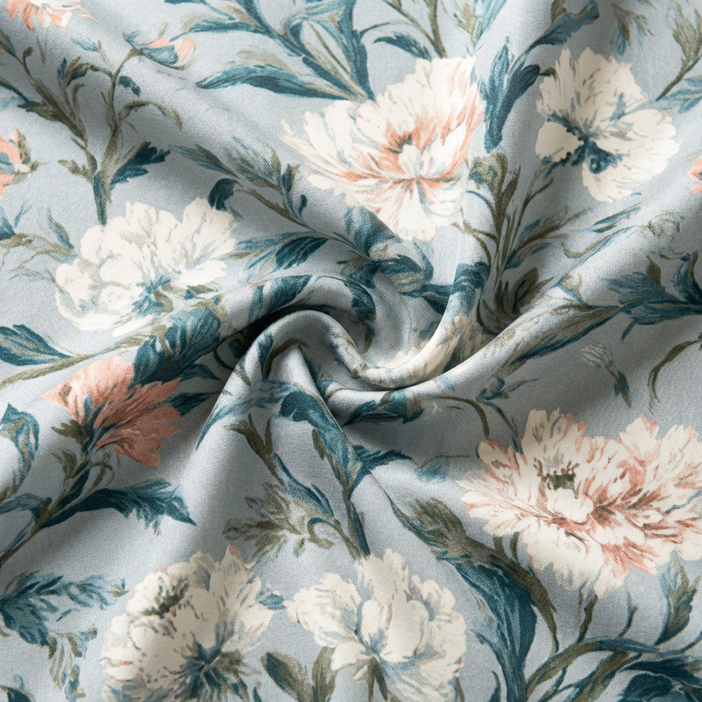 Cooling Smooth Draped Polyester Lyocell Home Textile Fabric - Image 1