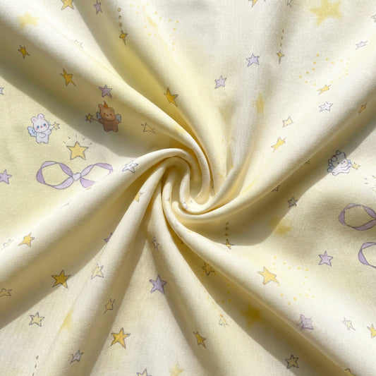 Custom Printed Smooth Breathable Polyester Lyocell Duvet Cover Fabric - Image 1