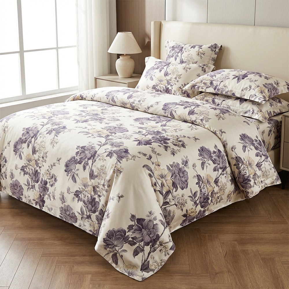 Fresh Comfortable Soft Breathable Polyester Lyocell Bedding Fabric - Image 2