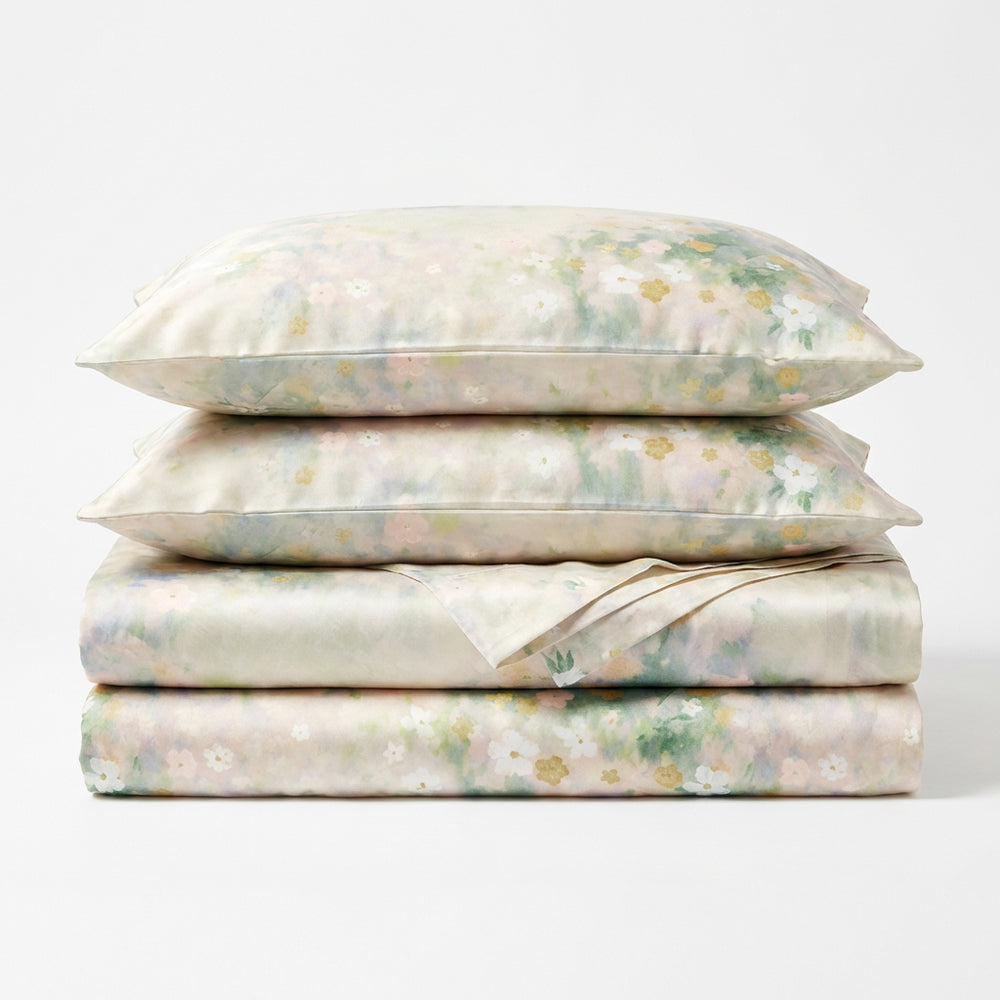 Smooth Skin Friendly Moisture Wicking Polyester Lyocell Sheet Pillowcase Fabric - Image 4