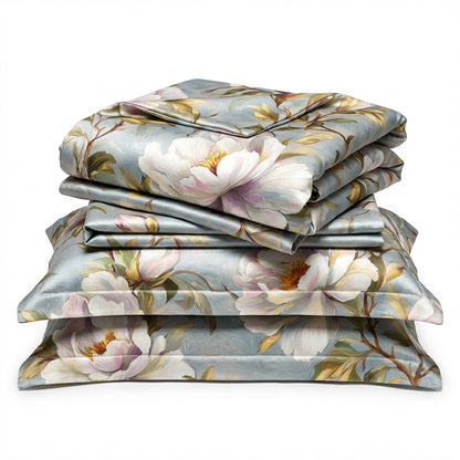 Soft Drapey Breathable Comfortable Polyester Lyocell Duvet Bedding Fabric - Image 4