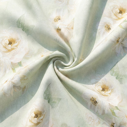 Premium Skin Friendly Silky Polyester Lyocell Bedding Fabric - Image 1