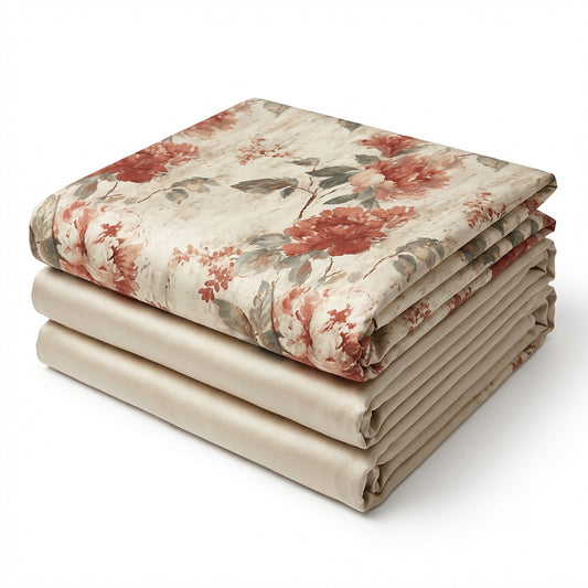 Luxury Bedding Smooth Skin Friendly Polyester Lyocell Fabric - Image 1