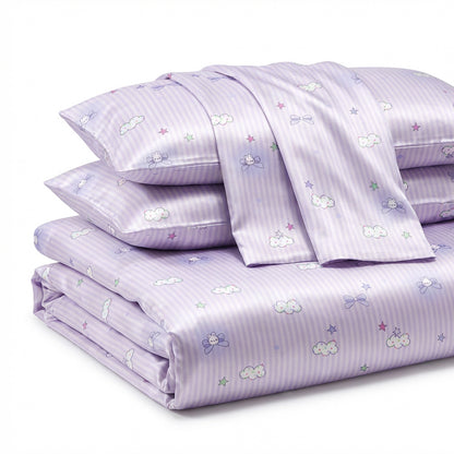 Soft Breathable Moisture Absorbing Polyester Lyocell Bedding Set Fabric - Image 1