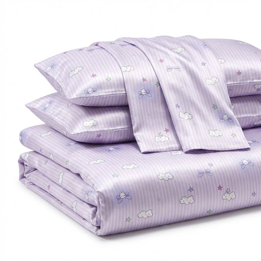 Soft Breathable Moisture Absorbing Polyester Lyocell Bedding Set Fabric - Image 1