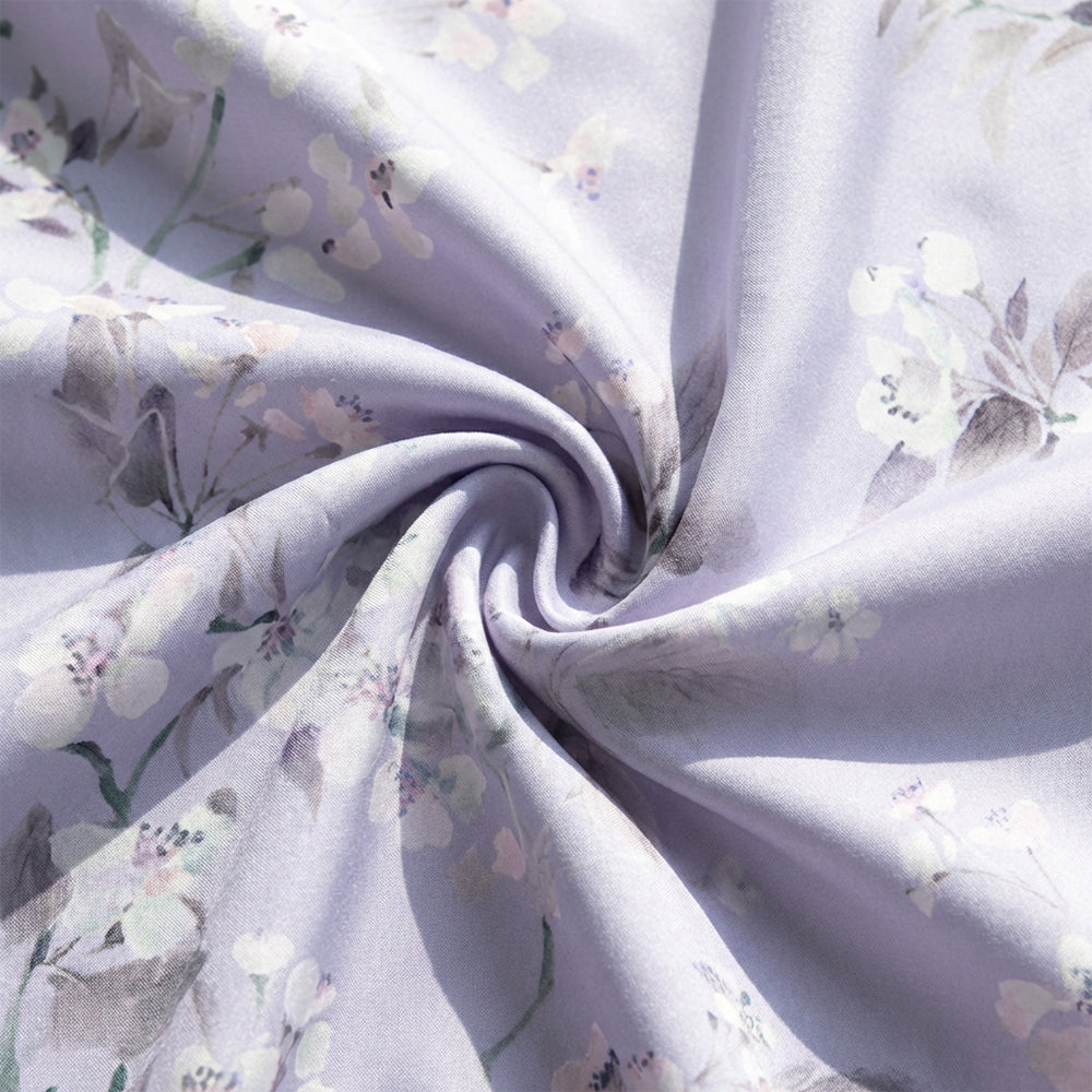 Soft Breathable Moisture Absorbing Polyester Lyocell Bedding Set Fabric - Image 2