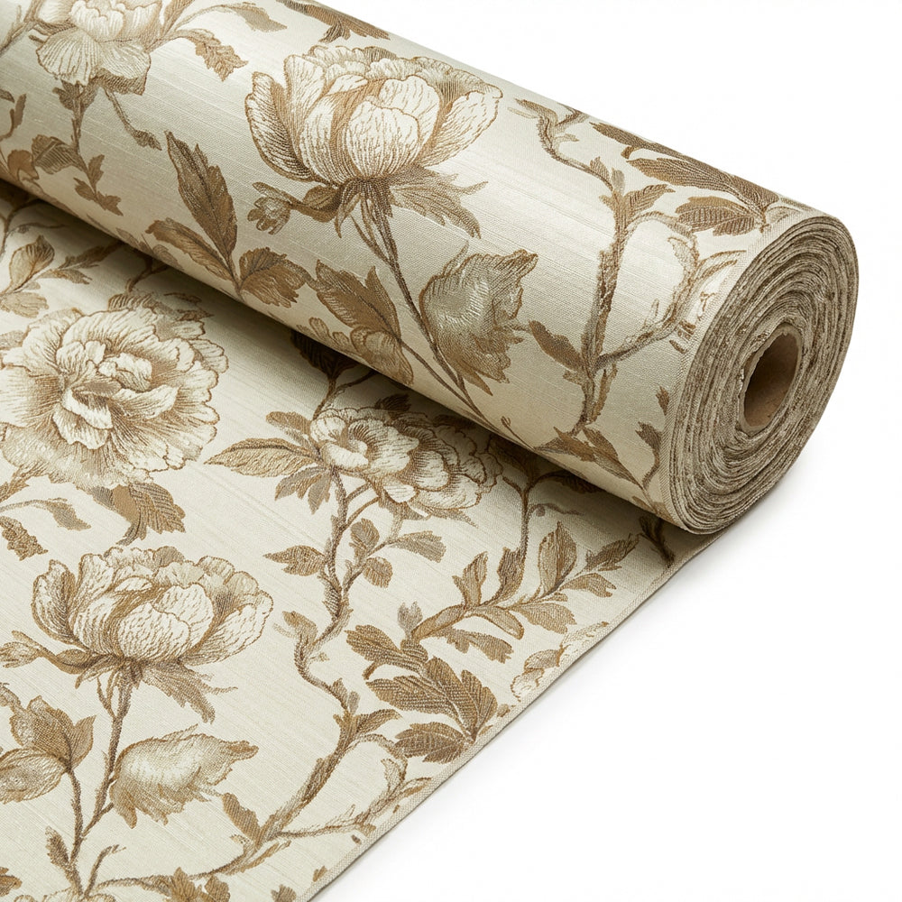 Cool Comfortable Natural Drapey Polyester Lyocell Fabric - Image 1