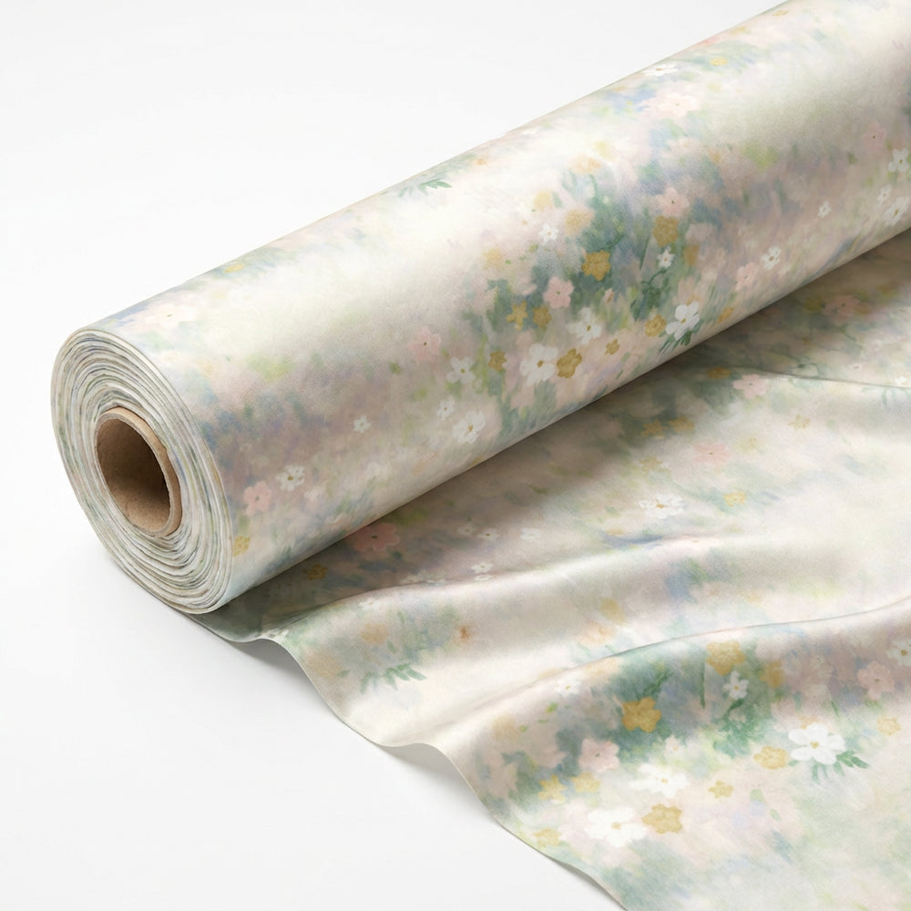 Soft Fine Skin Friendly Polyester Lyocell Sheet Duvet Fabric - Image 1