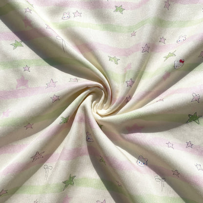 Custom Printed Pattern Premium Polyester Lyocell Bedding Fabric - Image 2