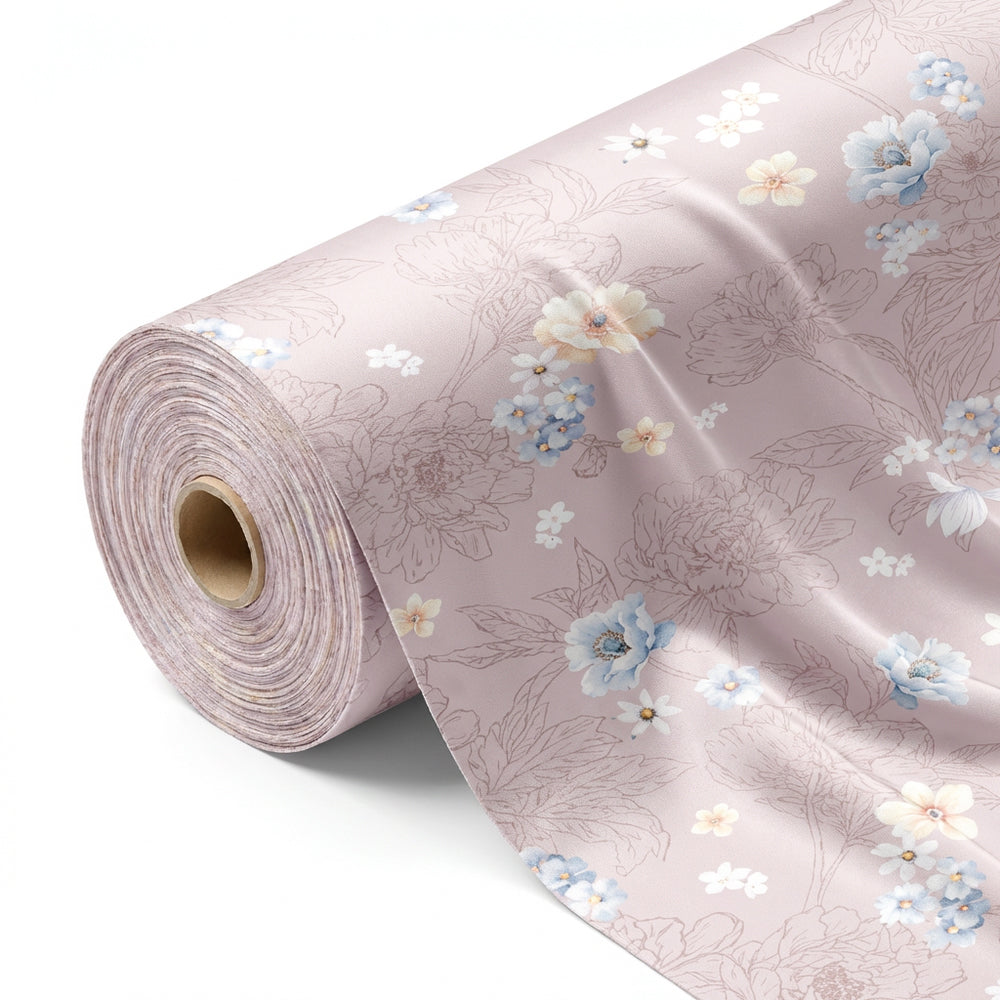 Premium Dyeable Soft Smooth Polyester Lyocell Bedding Fabric - Image 1