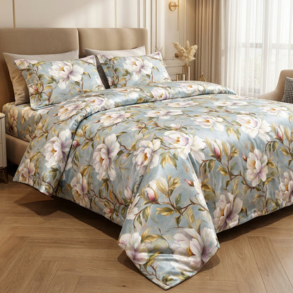 Lightweight Breathable Skin Friendly Polyester Lyocell Bedding Fabric - Image 3