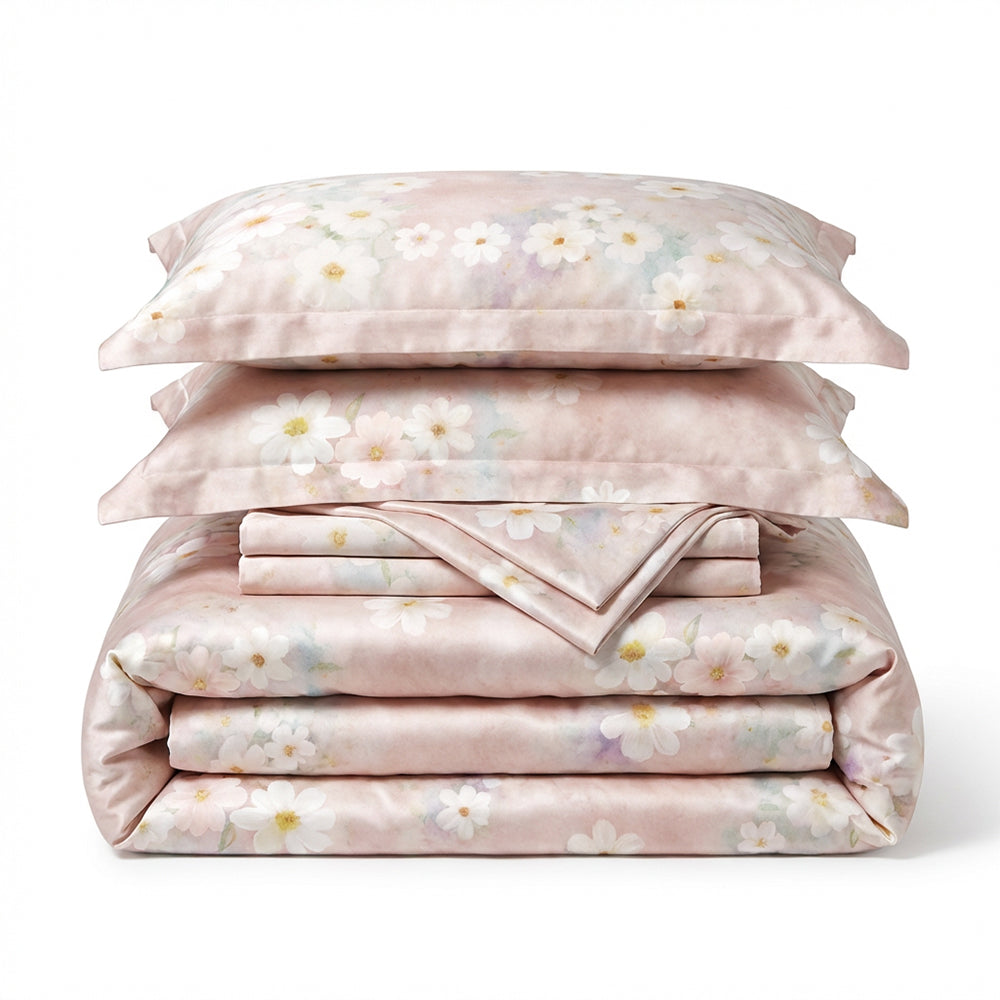 Comfortable Skin Friendly Moisture Wicking Polyester Lyocell Bedding Fabric - Image 1