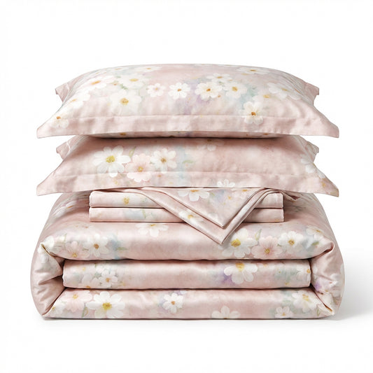 Comfortable Skin Friendly Moisture Wicking Polyester Lyocell Bedding Fabric - Image 1