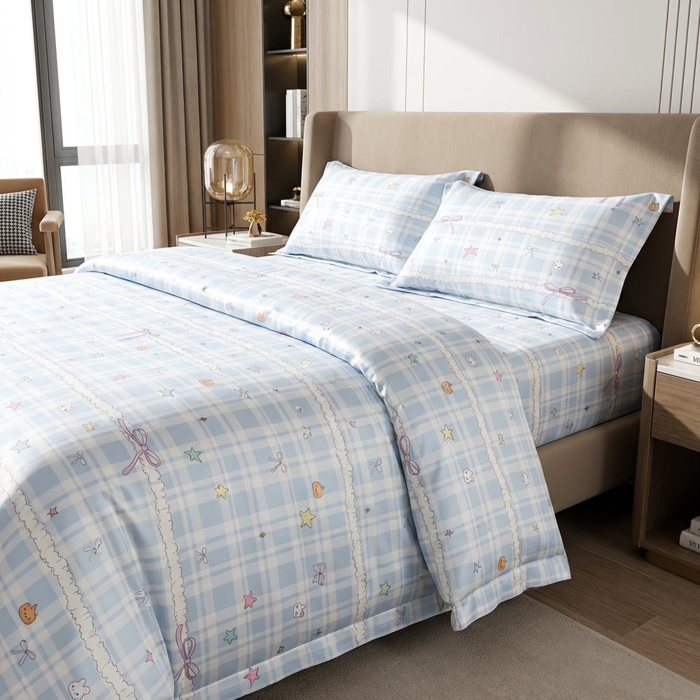 Comfortable Skin Friendly Moisture Wicking Polyester Lyocell Bedding Fabric - Image 3