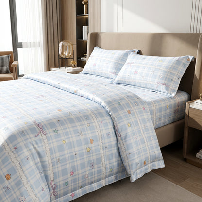 Comfortable Skin Friendly Moisture Wicking Polyester Lyocell Bedding Fabric - Image 3