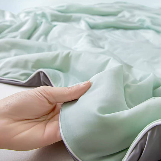 Premium Ice Touch Smooth Breathable Nylon Spandex Cooling Bedding Fabric - Image 1