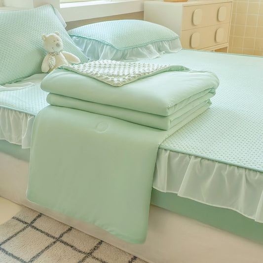 Soft Smooth Cooling Breathable Nylon Spandex Duvet Cover Fabric - Image 1