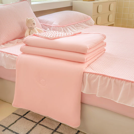 High Stretch Comfortable Cooling Easy Care Nylon Spandex Summer Blanket Fabric - Image 1