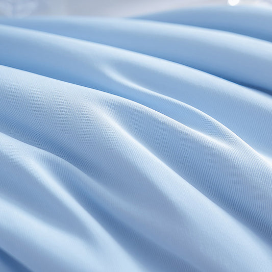 Ice Silk Touch Smooth Cooling Comfortable Nylon Spandex Duvet Cover Fabric - Image 2