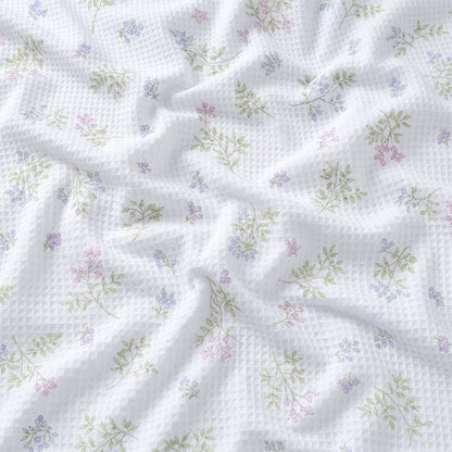Premium Soft Breathable Skin Friendly Cotton Waffle Bedding Fabric - Image 3