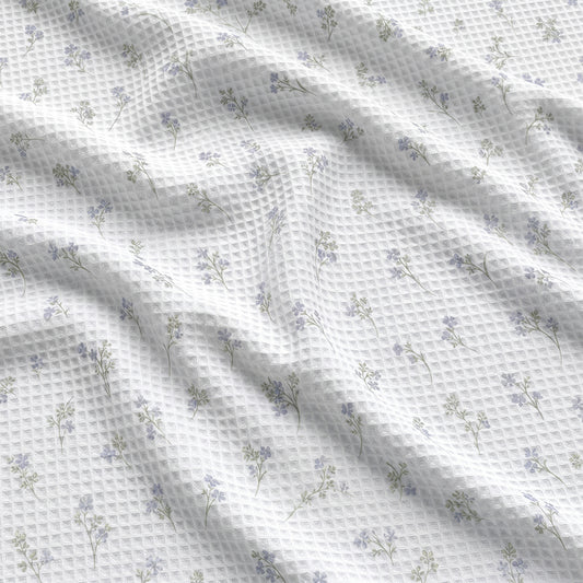 Premium Skin Friendly Soft 3D Texture Cotton Waffle Bedding Fabric - Image 2