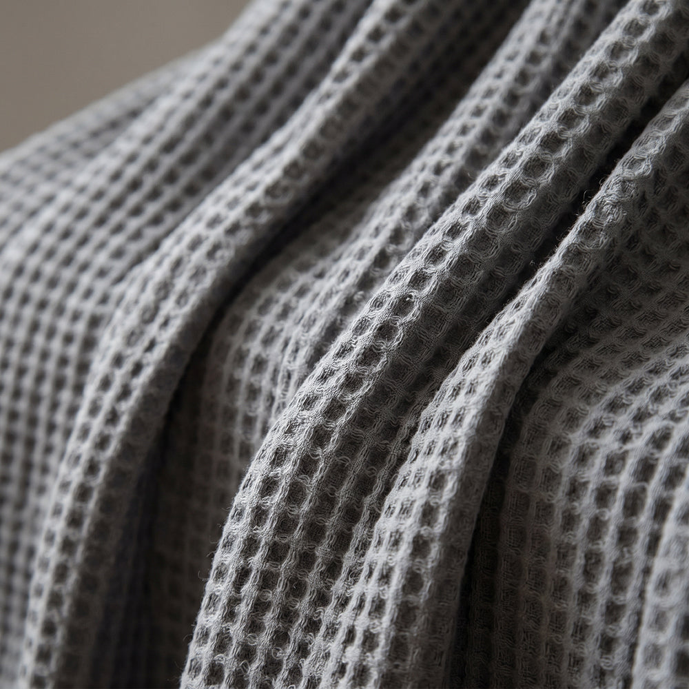 Premium Thick Soft Warm Cotton Waffle Blanket Fabric - Image 2