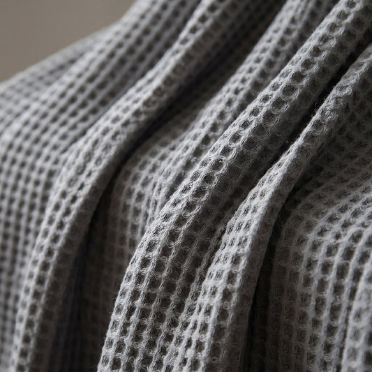 Premium Thick Soft Warm Cotton Waffle Blanket Fabric - Image 2
