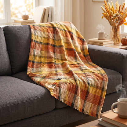 Soft Breathable Washable Durable Cotton Waffle Sheet Duvet Fabric - Image 4