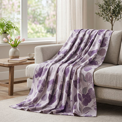 Breathable Skin Friendly Durable Customizable Cotton Polyester Waffle Home Bedding Fabric - Image 4