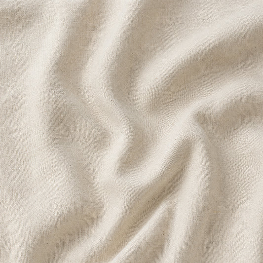 Luxury Natural Textured Smooth Breathable Linen Bamboo Duvet Cover Fabric - Image 1