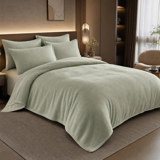 Luxury Cooling Skin Friendly Smooth Linen Bamboo Bedding Fabric - Image 1