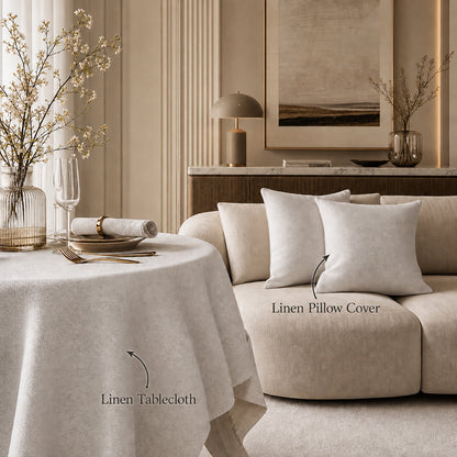 Luxury Cooling Skin Friendly Smooth Linen Bamboo Bedding Fabric - Image 3