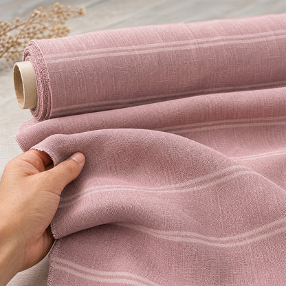 Smooth Skin Friendly Drapey Comfortable Linen Viscose Spandex Sheet Fabric - Image 2