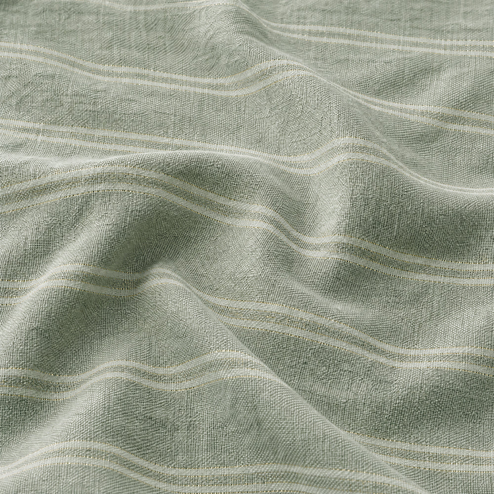 Luxury Natural Textured Soft Stretch Linen Viscose Spandex Duvet Cover Fabric - Image 2