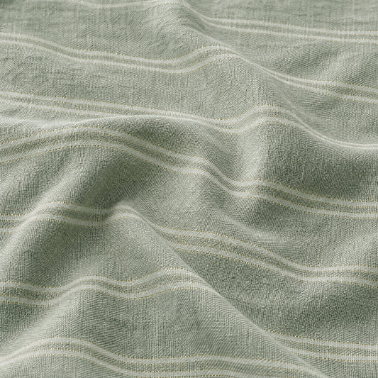 Luxury Natural Textured Soft Stretch Linen Viscose Spandex Duvet Cover Fabric - Image 2