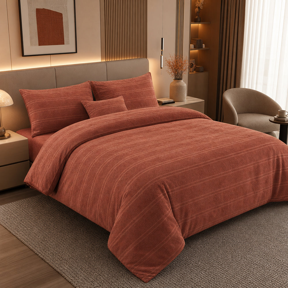 Soft Fine Premium Textured Linen Viscose Spandex Cushion Cover Fabric - Image 3
