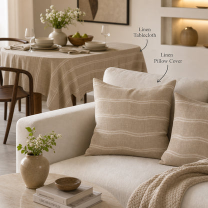 Luxury Smooth Breathable Skin Friendly Linen Viscose Spandex Bedding Fabric - Image 3