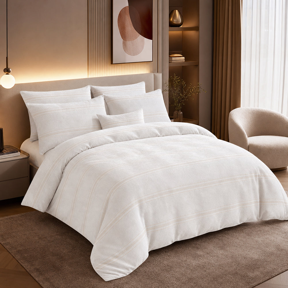 Durable Easy Care Soft Breathable Linen Viscose Spandex Home Textile Fabric - Image 2